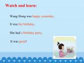 鲁科版（五四制）小学五年级英语上册 Unit 3 Birthday  Lesson 3   课件