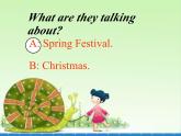 魯科版（五四制）小學(xué)五年級(jí)英語上冊(cè) Unit 7 Spring Festival  Lesson 1    課件