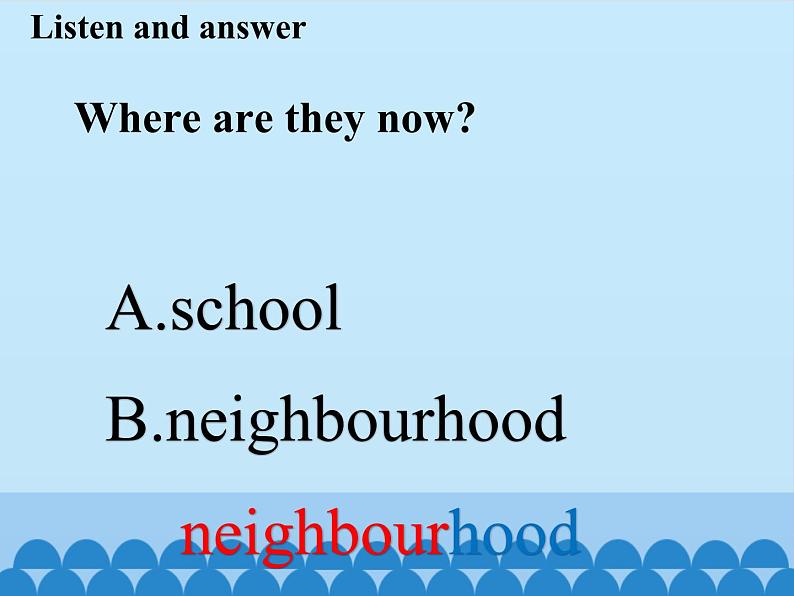 鲁科版（五四制）小学五年级英语下册 Unit 4 Neighbourhood  Lesson 1   课件04