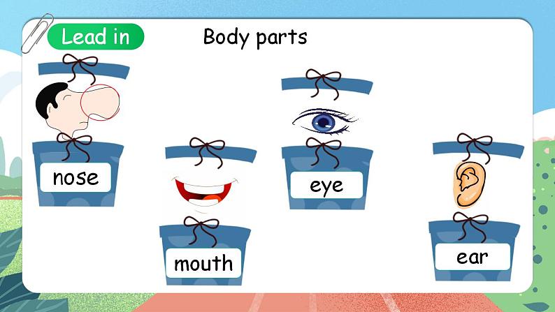 【核心素养目标】人教版PEP小学英语 三年级上册 Unit 3 Look at me  Part B Start to read课件+教案+练习（含教学反思和答案）06