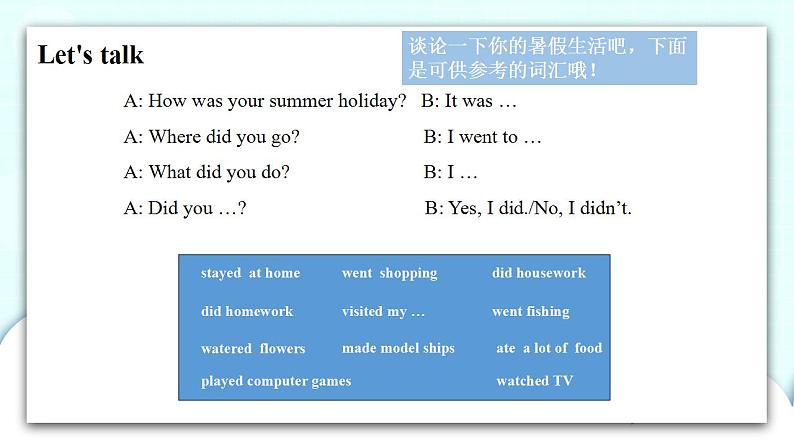 译林版英语六年级上册 Unit 3 第2课时 PPT课件06