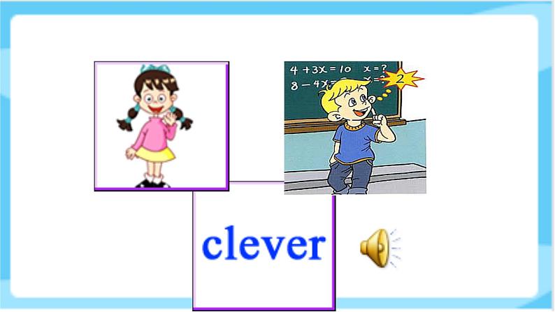 人教精通版五年级上册英语-Unit2 She looks cute.  lesson8 课件+教案+练习+素材07