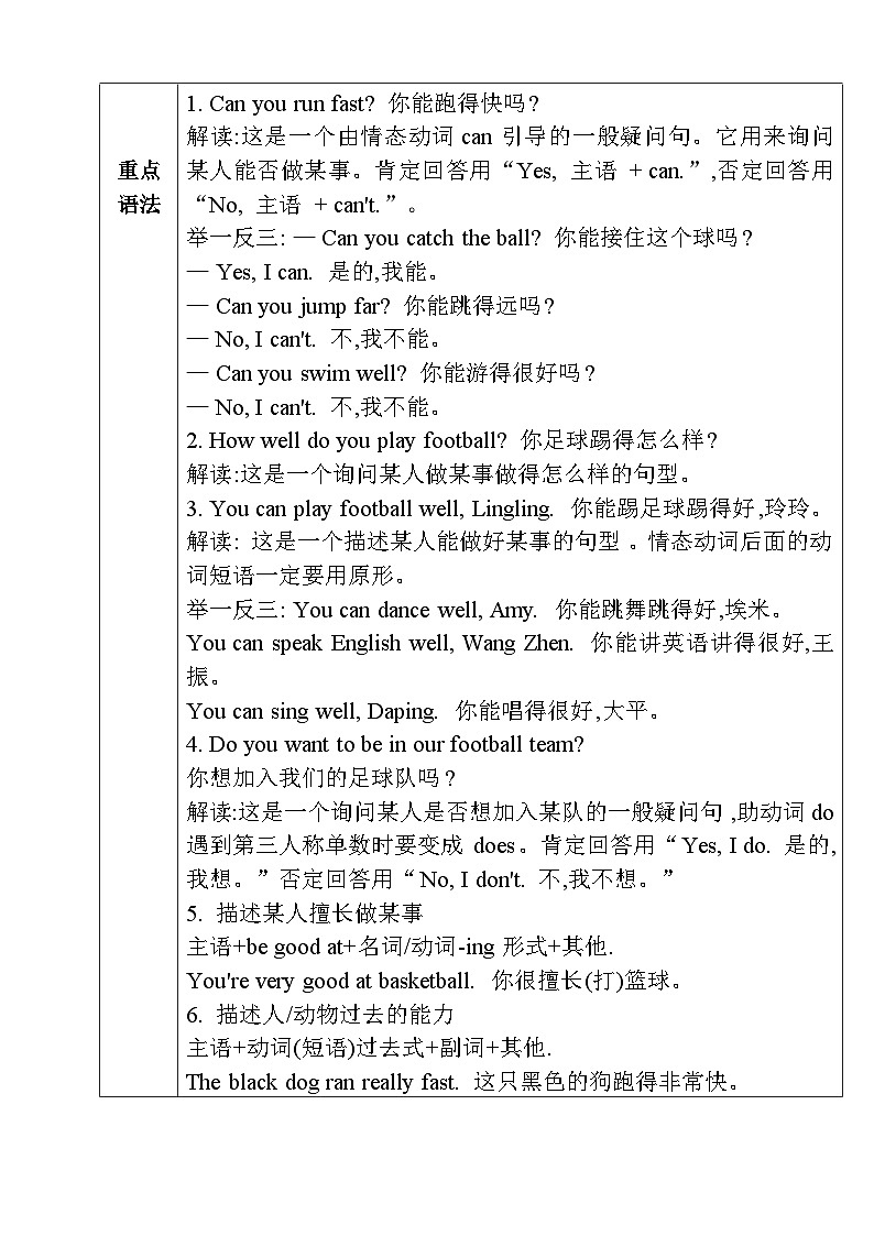 【同步导学案】外研版（三起）英语五年级上册-第六模块学案（导学案）02