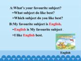 川教版（三年级起点）小学五年级英语上册Unit1 Lesson 3  What Subject Do You Like Best   课件