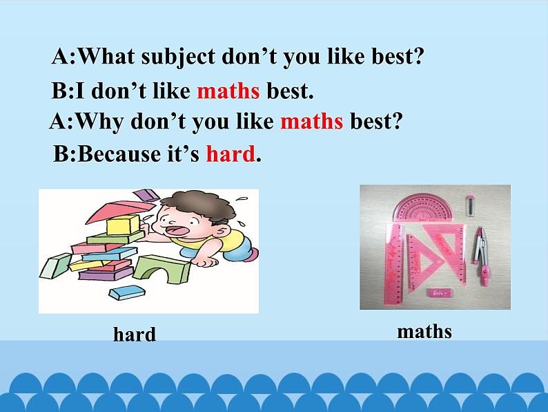 川教版（三年级起点）小学五年级英语上册Unit1 Lesson 3  What Subject Do You Like Best   课件07