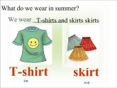 川教版（三年级起点）小学五年级英语下册Unit2 Lesson 1 Seasons and Clothes   课件1