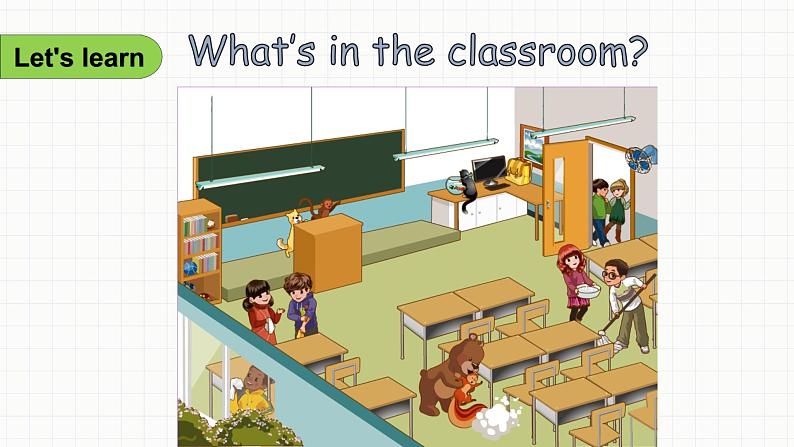 Unit 1 My classroom Part B Let's learn（课件+素材）人教PEP版英语四年级上册03