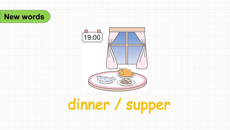 Unit 5 Dinner's ready Part A Let's talk（课件+素材）人教PEP版英语四年级上册08