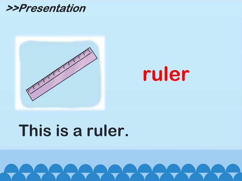 牛津译林版小学一年级英语下册  Unit2 This is my pencil   课件第6页