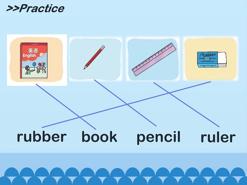 牛津译林版小学一年级英语下册  Unit2 This is my pencil   课件第8页