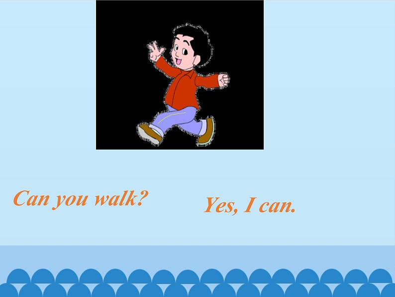 科普版（三年级起点）小学英语四年级上册 Lesson 1   We can dance   课件1第5页