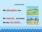 牛津譯林版小學(xué)二年級英語上冊 Unit6  We like our school  課件2