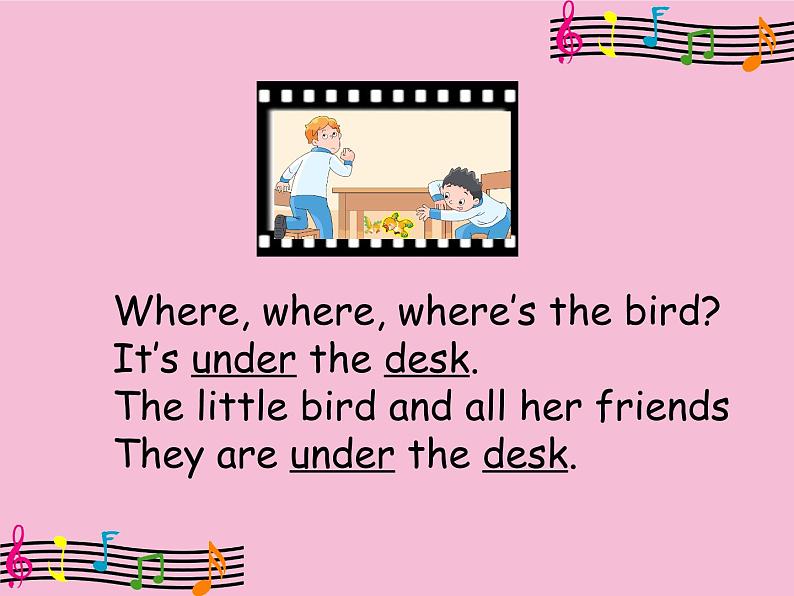 牛津译林版小学三年级英语下册 Unit 4 Where's the bird   课件108