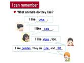 牛津譯林版小學四年級英語上冊 Unit 1 I like dogs  課件