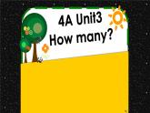 牛津譯林版小學四年級英語上冊 Unit 3 How many  課件