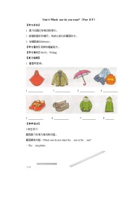 湘少版五年级上册Unit 6 Which one do you want?精品导学案及答案