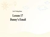 冀教版（一起）小学英语 五年级上册  lesson 17 Danny's email 课件+教案+素材