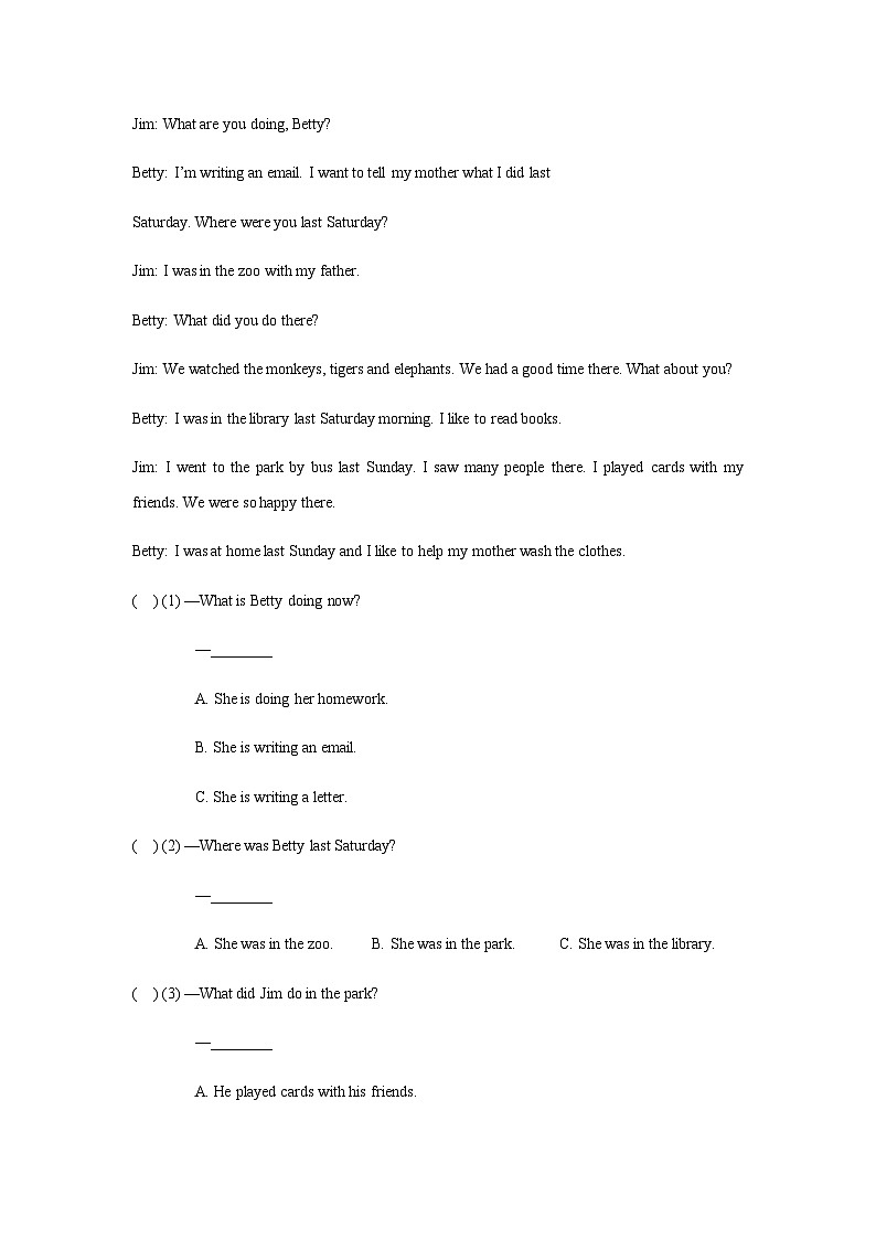 冀教版（一起） 小学英语 五年级上册 lesson 22 show us your pictures第3页