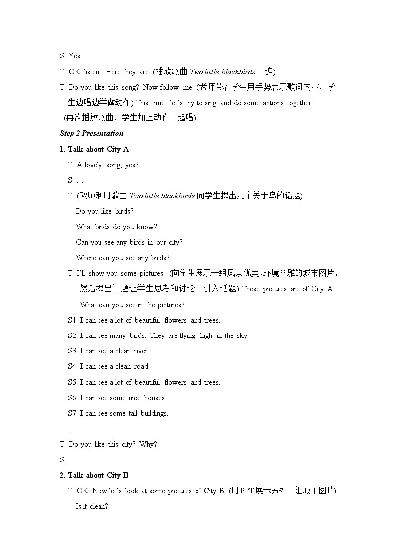 Unit 6 Story time&Song time 六英上(译林)[教学PPT+教案]02