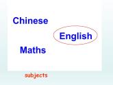 牛津译林版小学四年级英语下册 Unit 1 Our school subjects    课件