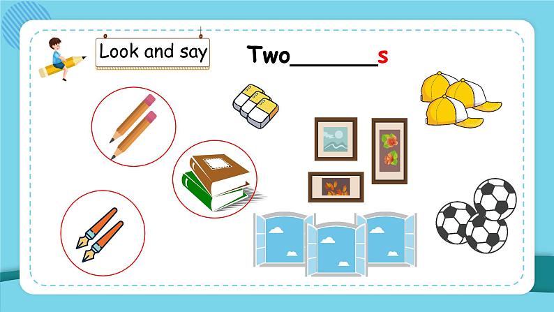 人教PEP版英语四年级上册 Unit 1 Part A Let's learn & Let's do 同步课件+同步教案+同步练习+导学案06