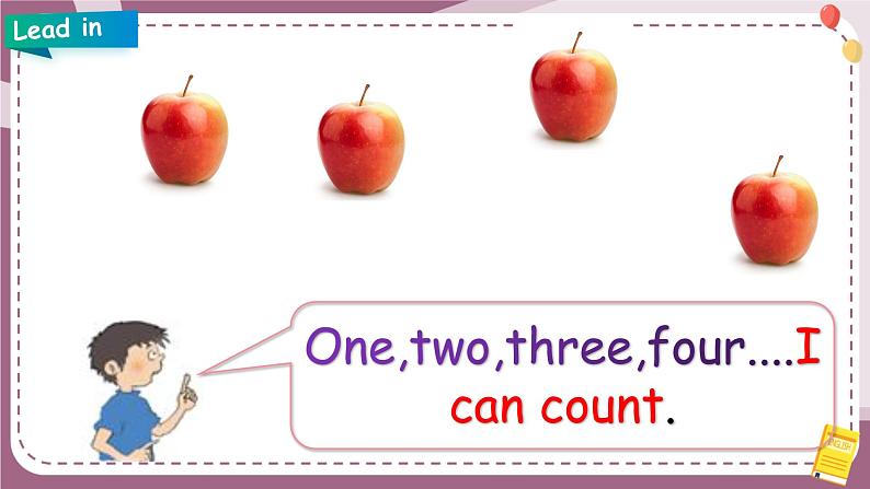 Lesson X I Can Count  课件第4页