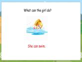 滬教牛津版四年級(jí)上冊(cè) Module 1 Unit 2 Can you swim？   第一課時(shí) PPT課件