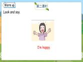 滬教牛津版四年級上冊 Module 1 Unit 3 Are you happy？  第二課時 PPT課件