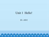 沪教版（三年级起点）小学三年级英语上册 Moduie 1 Unit 1  Hello!  课件
