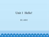 沪教版（三年级起点）小学三年级英语上册 Moduie 1 Unit 1  Hello!  课件2