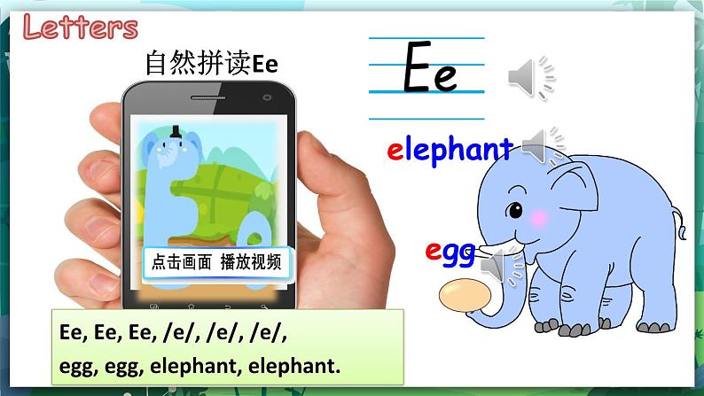 人教PEP版三年级上册 Unit 3 Look at me  Part A Letters and sounds 课件+教案+素材+反思06