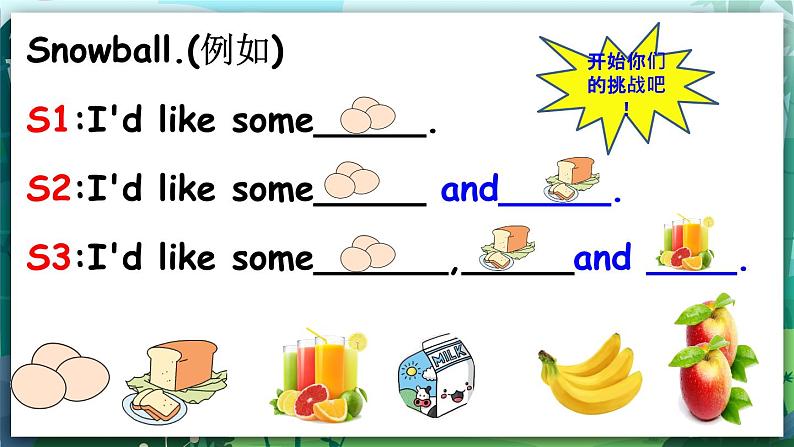 人教PEP版三年级上册 Unit 5 Let's eat Part B Let's learn 课件+教案+素材+反思04