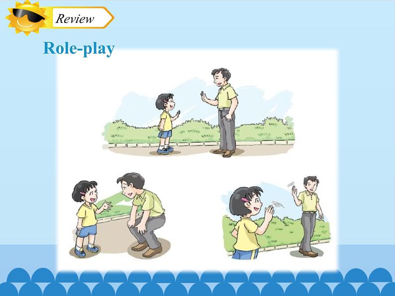 沪教版（三年级起点）小学三年级英语上册 Moduie 1 Unit 2  How are you    课件02