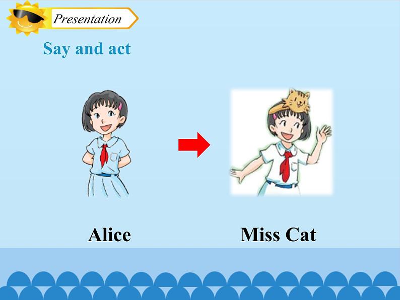 沪教版（三年级起点）小学三年级英语上册 Moduie 1 Unit 2  How are you    课件05