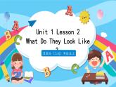 冀教版（三起）英语五上 --Unit1 Lesson2 What Do They Look Like  课件+教案+练习
