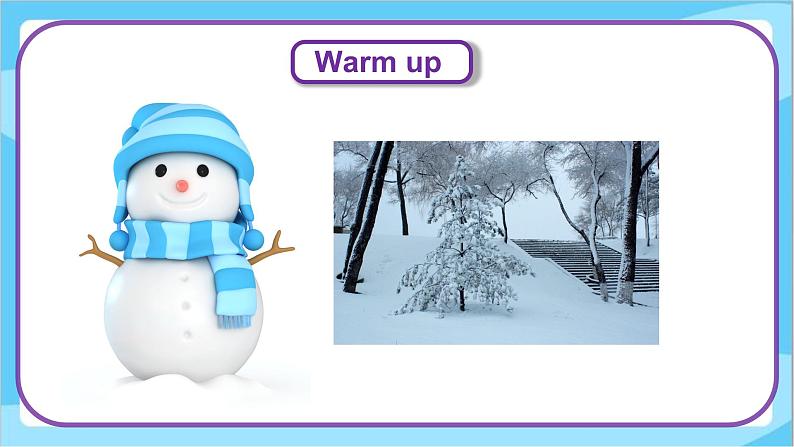 六年级上册英语Unit 3 Lesson 14 Snow! It 's Winter! 课件第3页