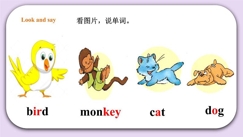 人教版新起点一年级上册英语课件Unit 3 Animals Lesson 3 课件03