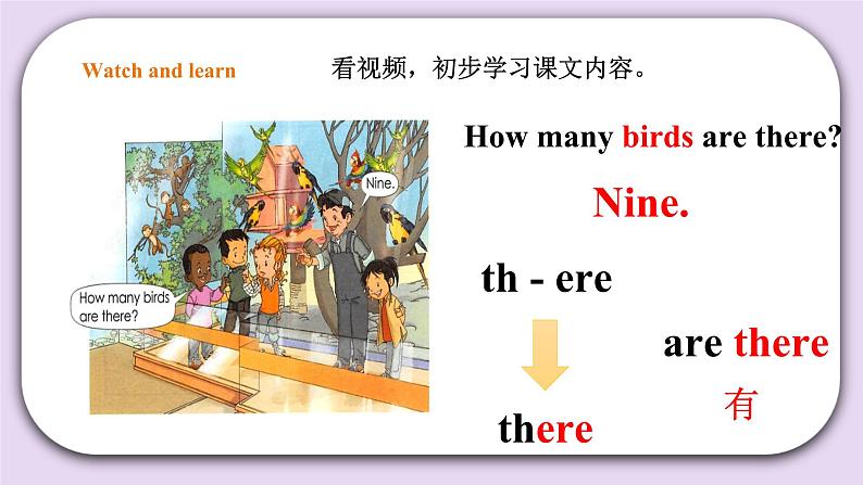 人教版新起点一年级上册英语课件Unit 4 Numbers Lesson 2 课件第7页