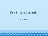 沪教牛津版(六三制三起)三年级上册Unit 11 Small animals教课内容ppt课件