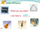 滬教版（三年級起點(diǎn)）小學(xué)四年級英語下冊 Unit 2 Unit 6  Music   課件