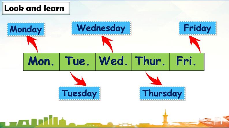 沪教版（三年级起点）小学四年级英语下册 Unit 3 Unit 8  Days of the week   课件502