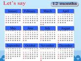 滬教版（三年級(jí)起點(diǎn)）小學(xué)五年級(jí)英語上冊(cè) Unit 1 Unit  3  My birthday   課件