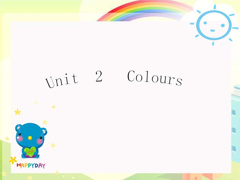 人教版(PEP)三年级上册课件 Unit 2 Colours第1页