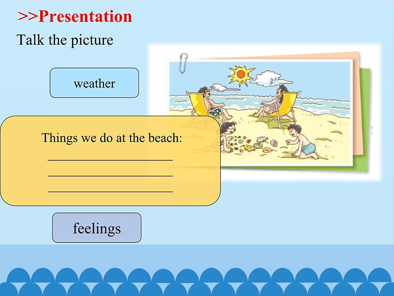 沪教版（三年级起点）小学五年级英语上册 Unit 3 Unit  7  At the beach  课件108