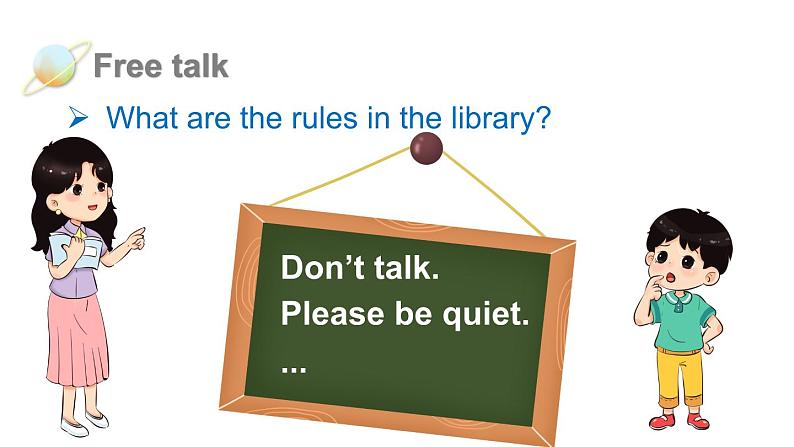 Module 10  Unit 1  Don't talk in the library（课件）外研版（三起）英语六年级上册04