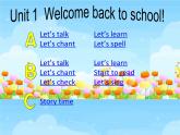人教版(PEP)三年级下册Unit 1 Welcome back to school! 课件+音频素材