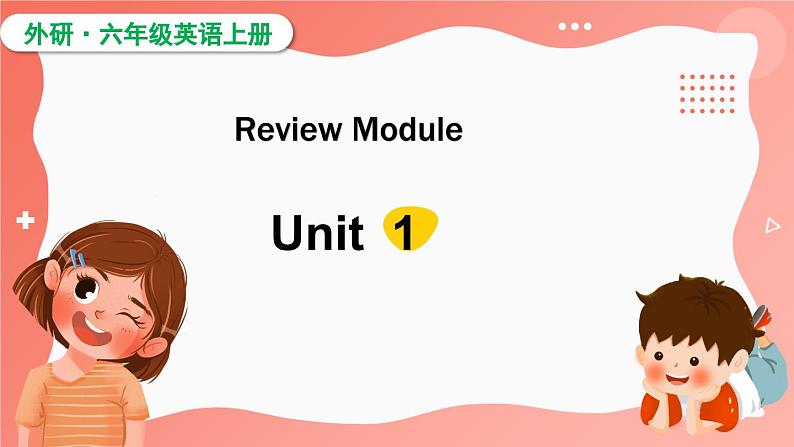 Review Module Unit 1（课件）外研版（三起）英语六年级上册01