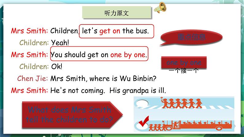 人教PEP版六年级上册 Unit 2 Ways to go to school  PB Let's talk 课件+练习+动画素材08