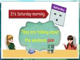 人教PEP版六年级上册 Unit 3 My weekend plan PA Let's learn 课件+练习+动画素材