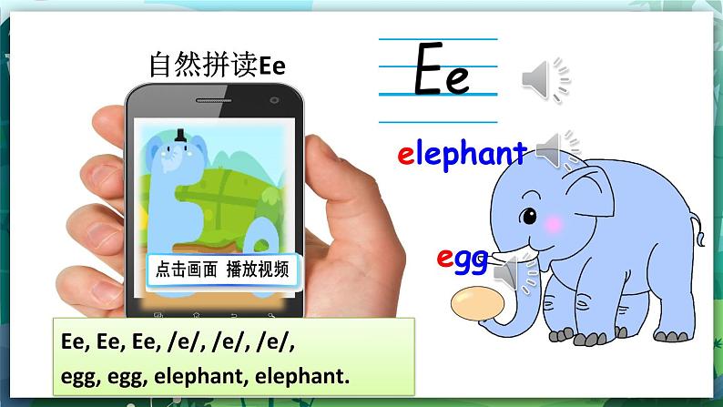 人教PEP版三年级上册 Unit 3 Look at me  Part A Letters and sounds 课件+教案+素材+反思06